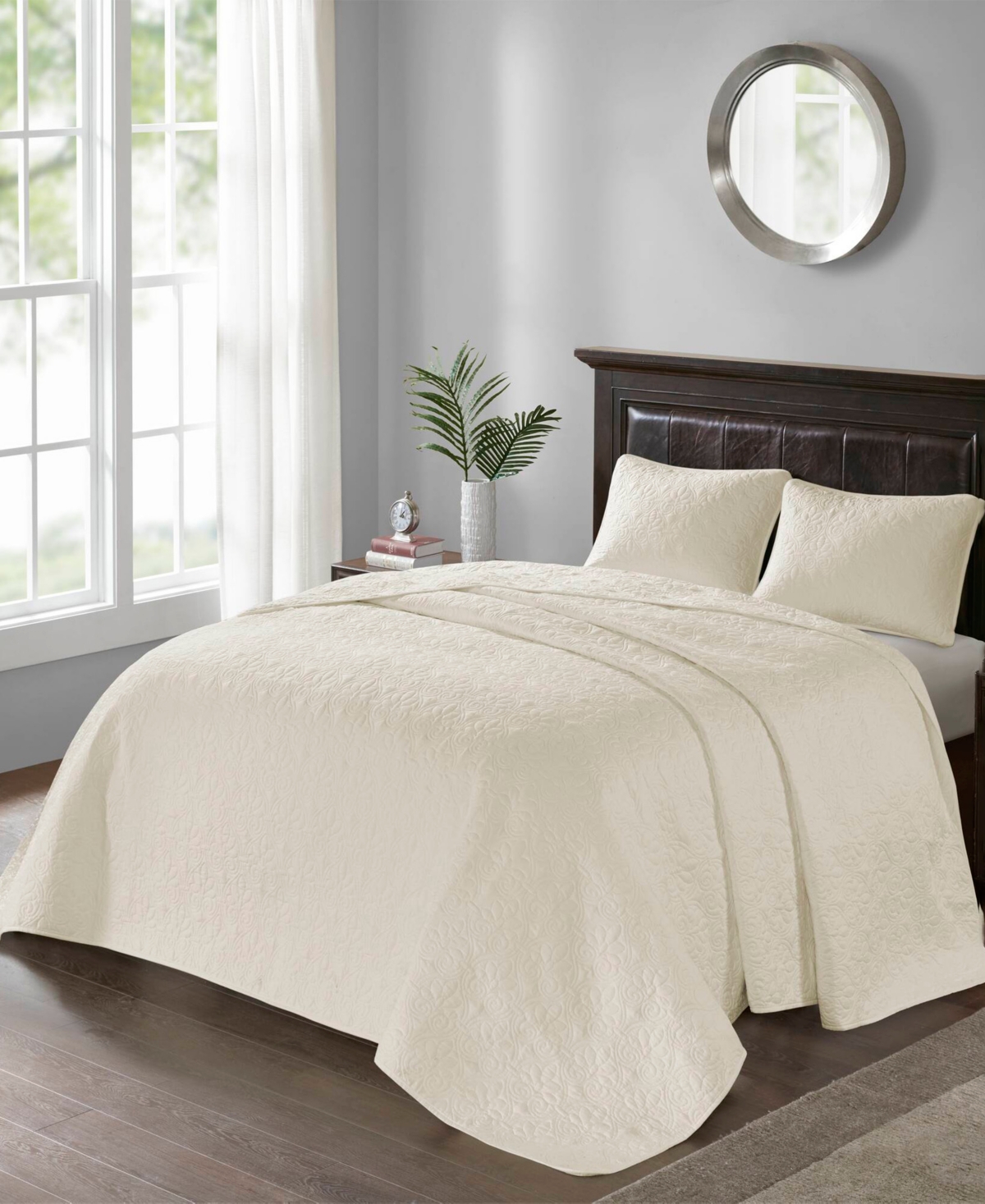 Madison Park Quebec Quilted 2-Pc. Bedspread Set, Twin