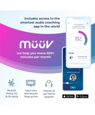 Stamina Inmotion E1000 Compact Lower Body Cardio Workout Strider Machine, Silver