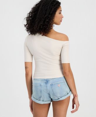 Women's Cristina Asymmetric Short-Sleeve Top