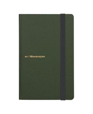 A6 Notebook Mnemosyne Journal 6.5mm lined Light Grey