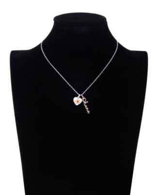 Lilo and Stitch "Ohana" Pendant Necklace