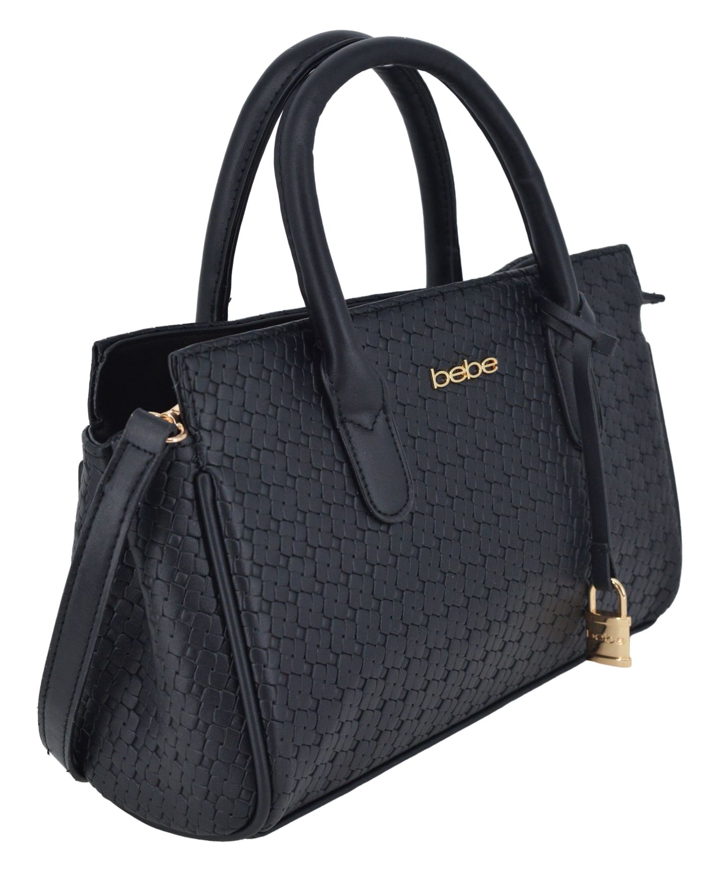 Женская сумка Bebe Otto Small Satchel, цвет: Чёрный — фото 3