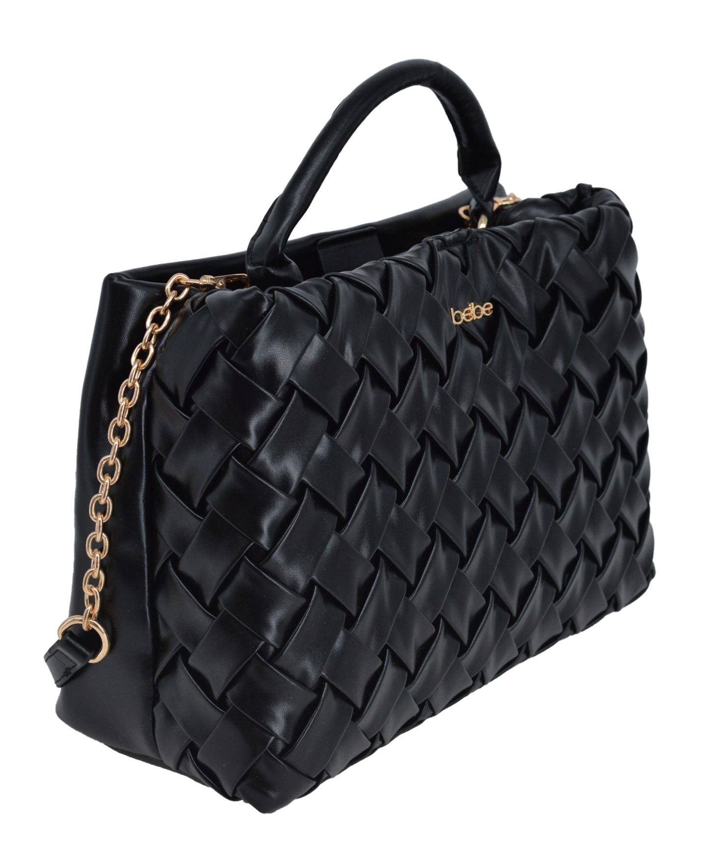 Женская сумка Bebe Luca Medium Satchel, цвет: Чёрный — фото 3