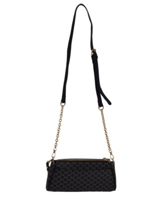 Women's Adela Monogram Baguette Crossbody Bag