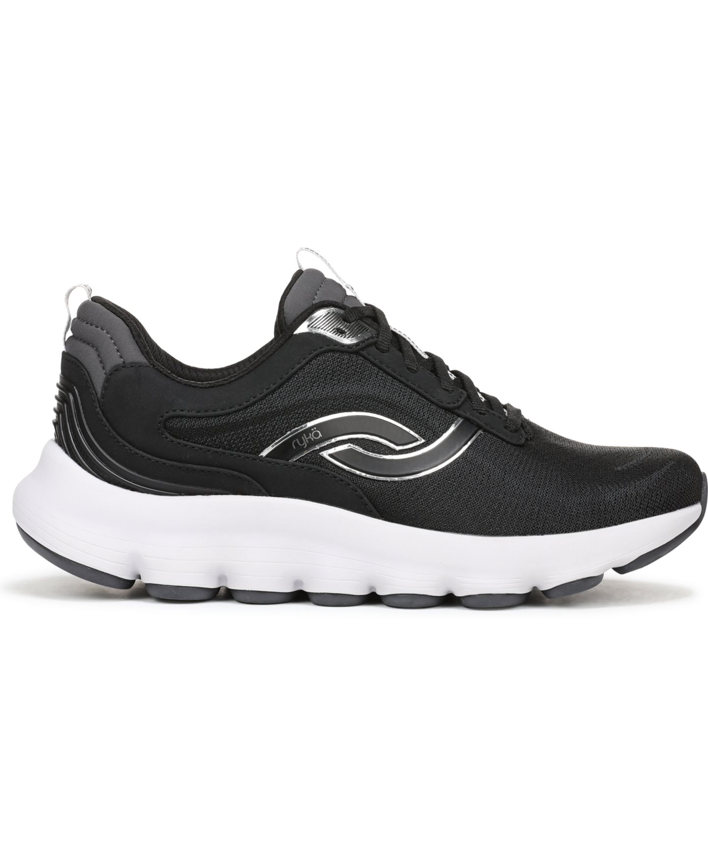 Женские кроссовки Ryka Podflow Two Lace-Up, цвет: Чёрный сетчатый — фото 2