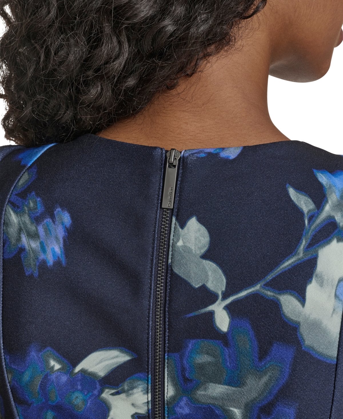 Calvin Klein Women's Short-Sleeve Crewneck Dress