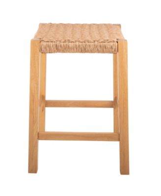 24" Wood Newport Counter Height Bar Stool