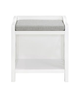 22" Wood Coventry Bench Stool