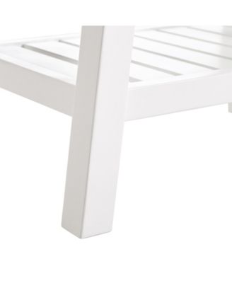 18" Wood Dorset Bench Stool