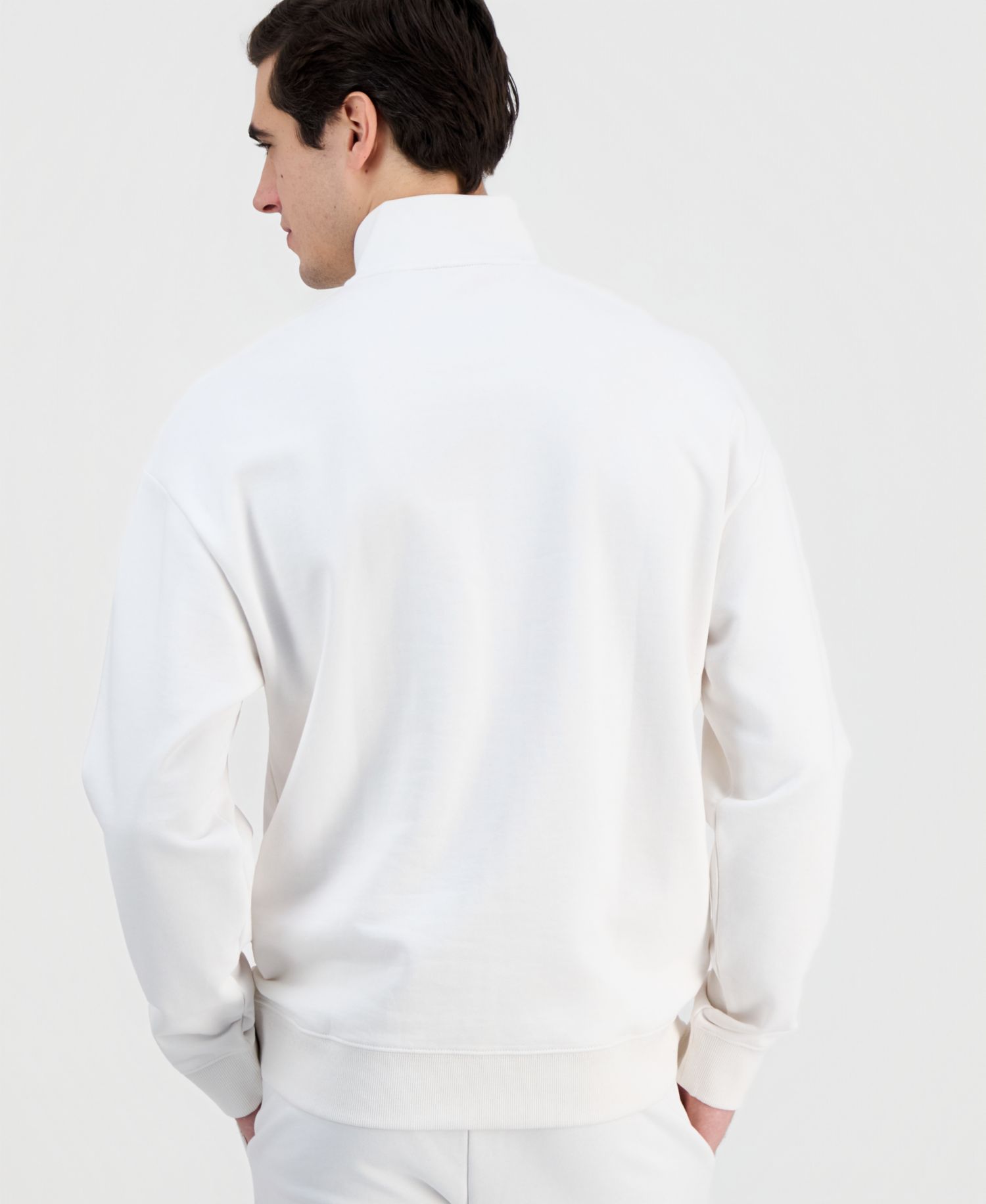 Men's Durty Relaxed-Fit Half-Zip Sweatshirt
