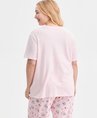 Trendy Plus Size Snoopy & Woodstock More Love T-Shirt