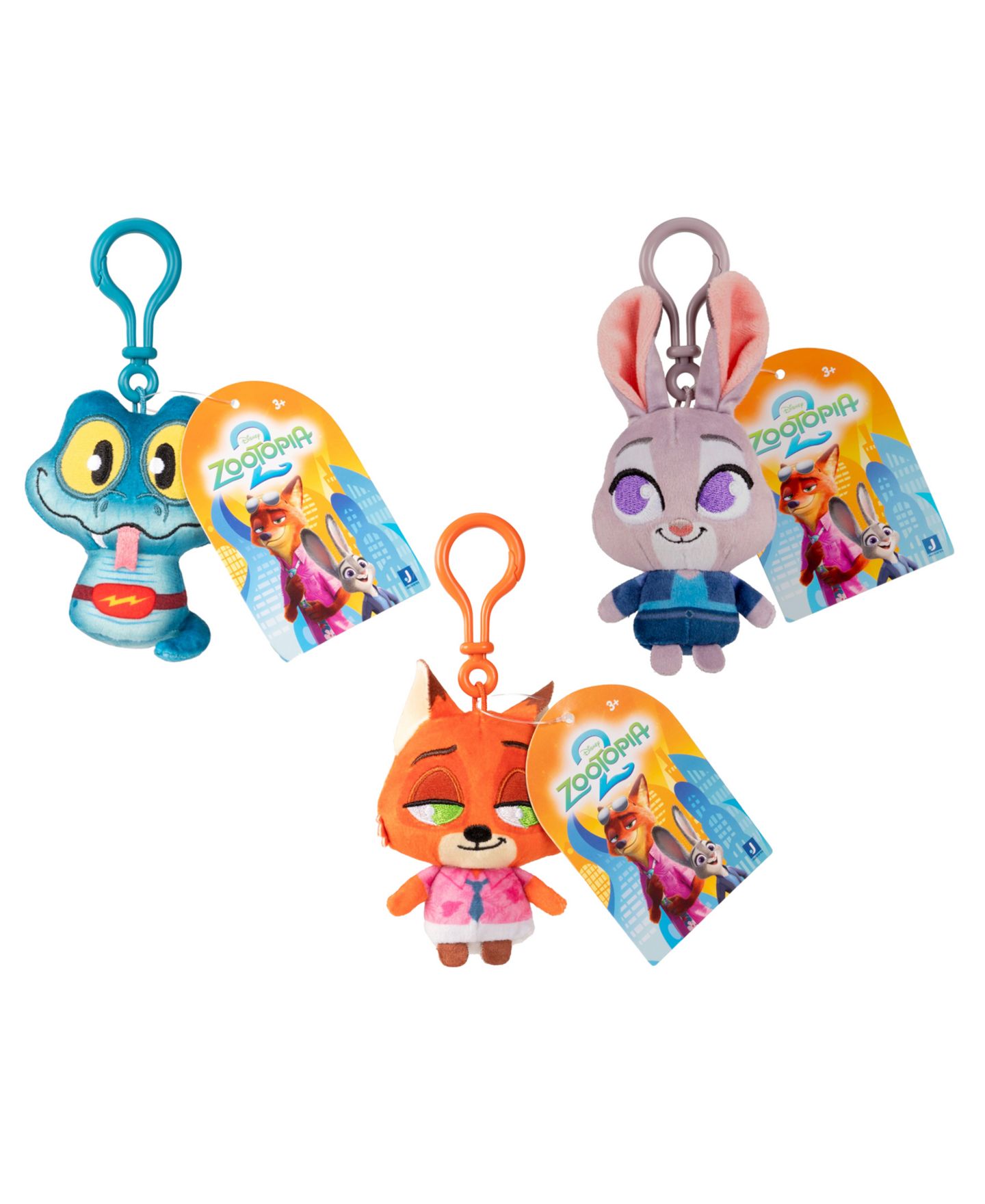 Детская мягкая игрушка Zootopia 3" Clip-On Blind Box Plush — фото 1