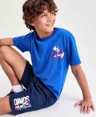 Boys' 5-20 Short Sleeve Tee & Gold Rings Shorts