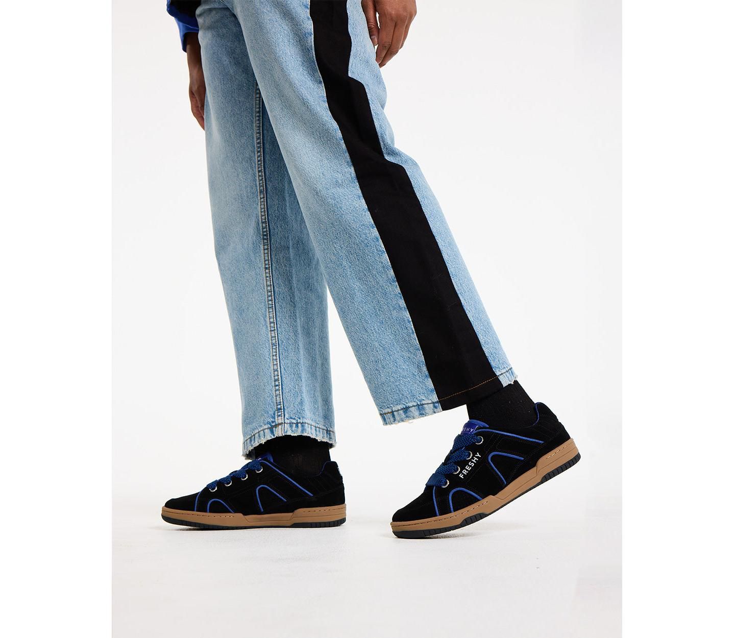 Мужские кроссовки FRESHY Steezy Nites, цвет: Чёрный / Синий — фото 5