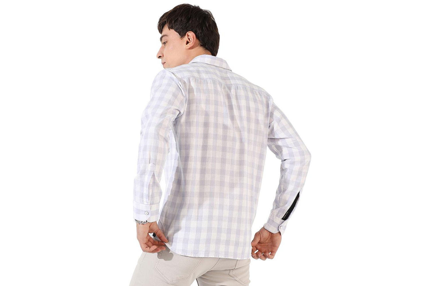 Men's Checkered Regular Fit Casual Shirt