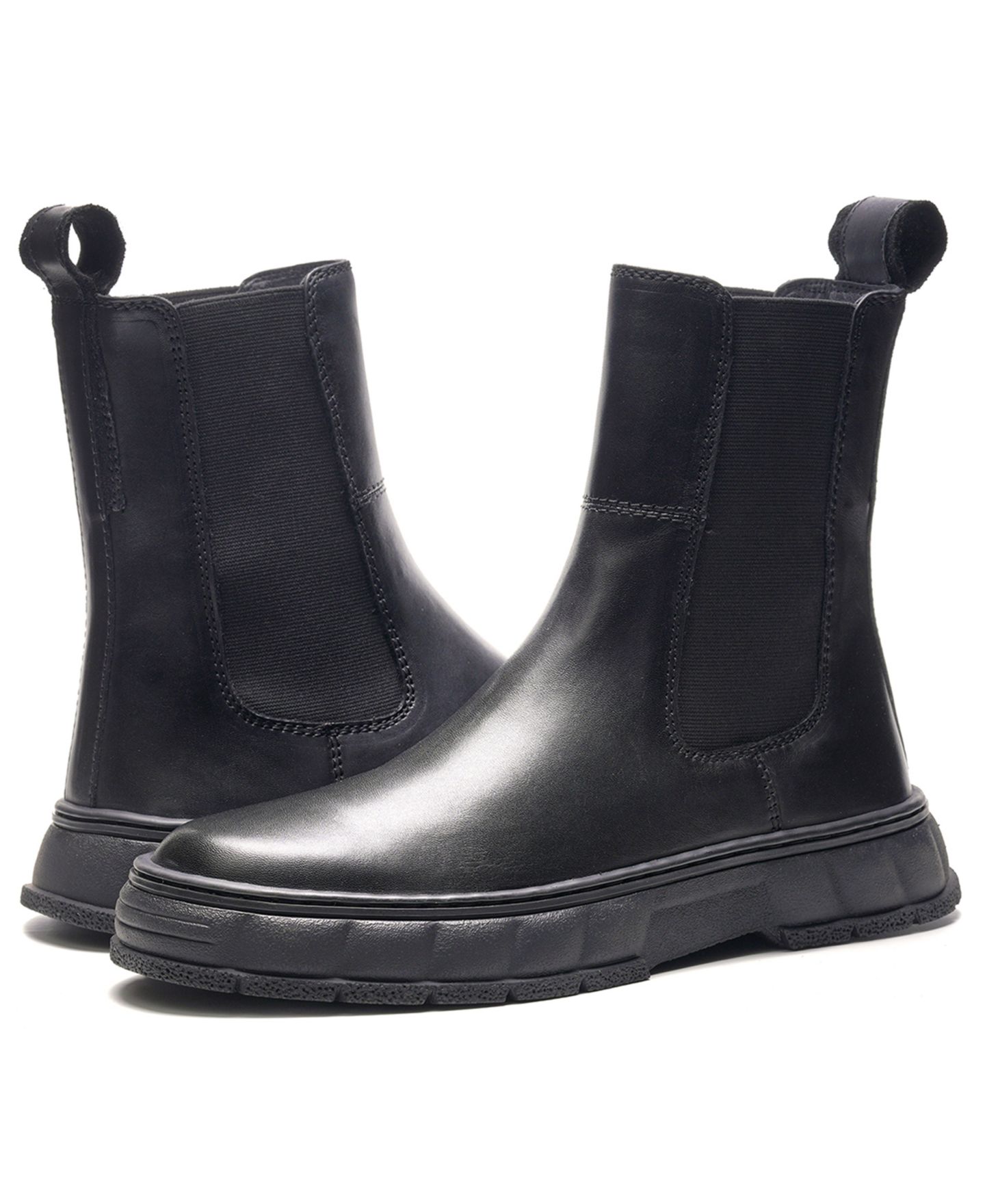 Мужские ботинки A. Veer Stratus Slip-On Chelsea, цвет: Чёрный — фото 6