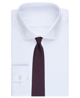 Men's Warren Stripe Solid Tie, Macy's Exclusive