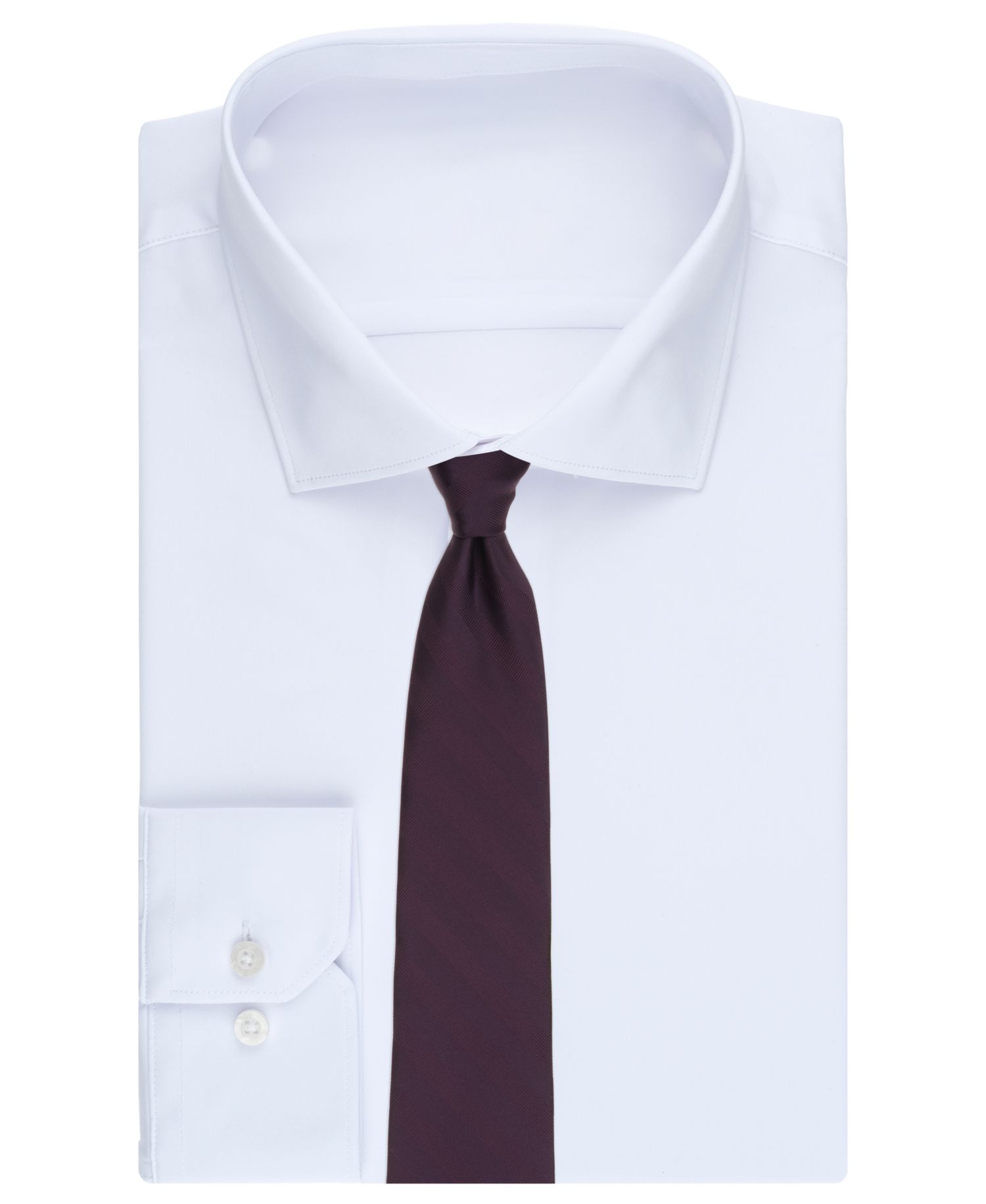 Men's Warren Stripe Solid Tie
