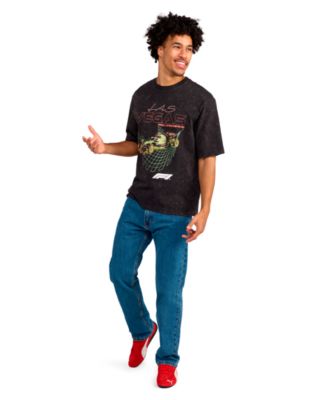 Men's F1 Vegas Car Graphic T-Shirt