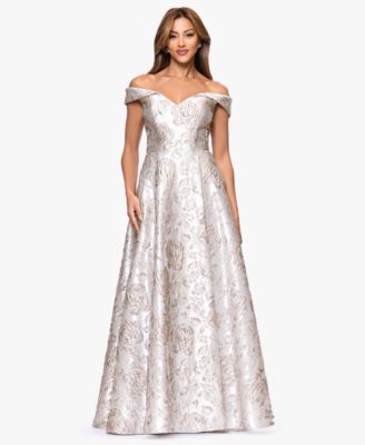 Women's Off-The-Shoulder Long Ball Gown