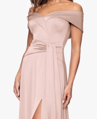 Women's Off-The-Shoulder Long Party Dress