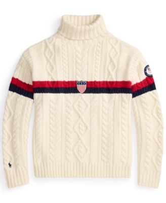 Team USA Wool Turtleneck Sweater