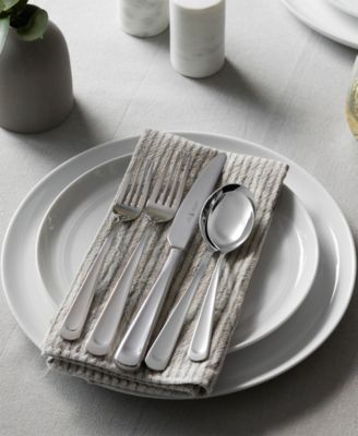 Silvano 18/10 Stainless Steel 45 Pc. Flatware Set, Service for 8