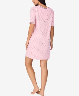 Elbow-Length Moisture Wicking Sleep T-Shirt