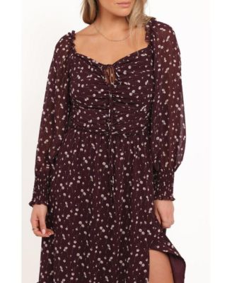 Women's Keziah Long Sleeve Maxi Dress