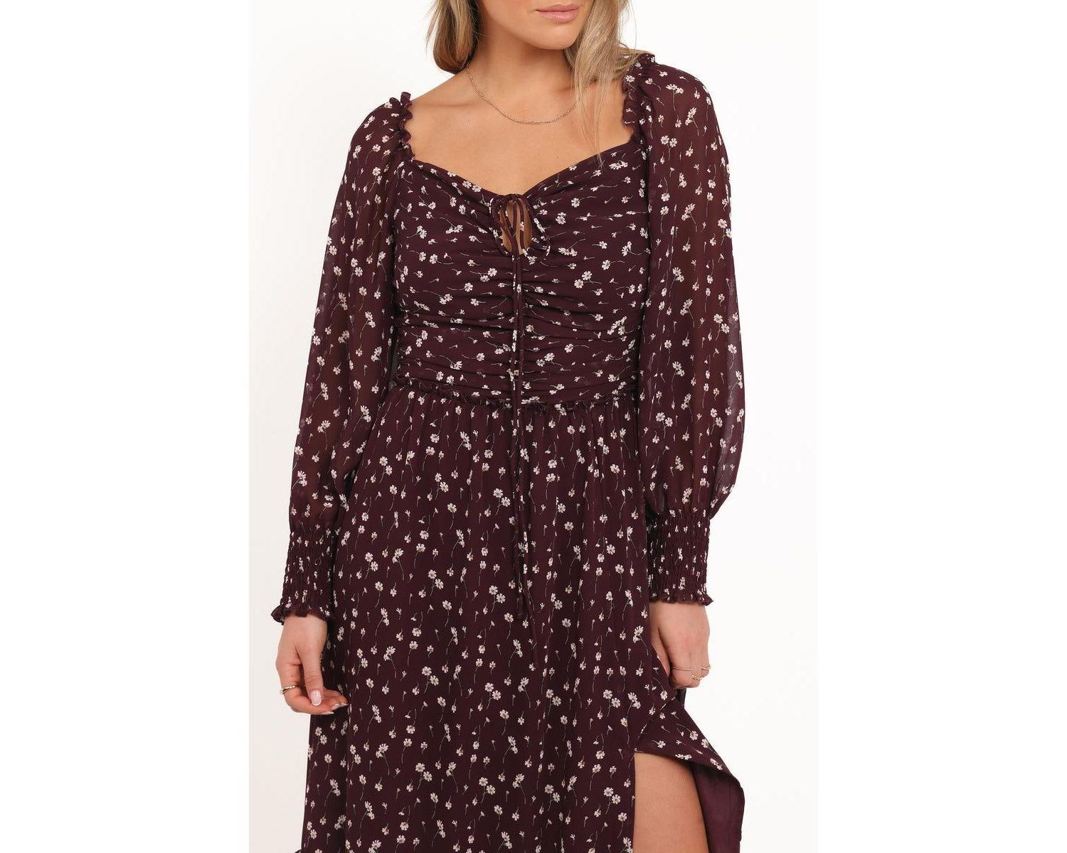 Women's Keziah Long Sleeve Maxi Dress