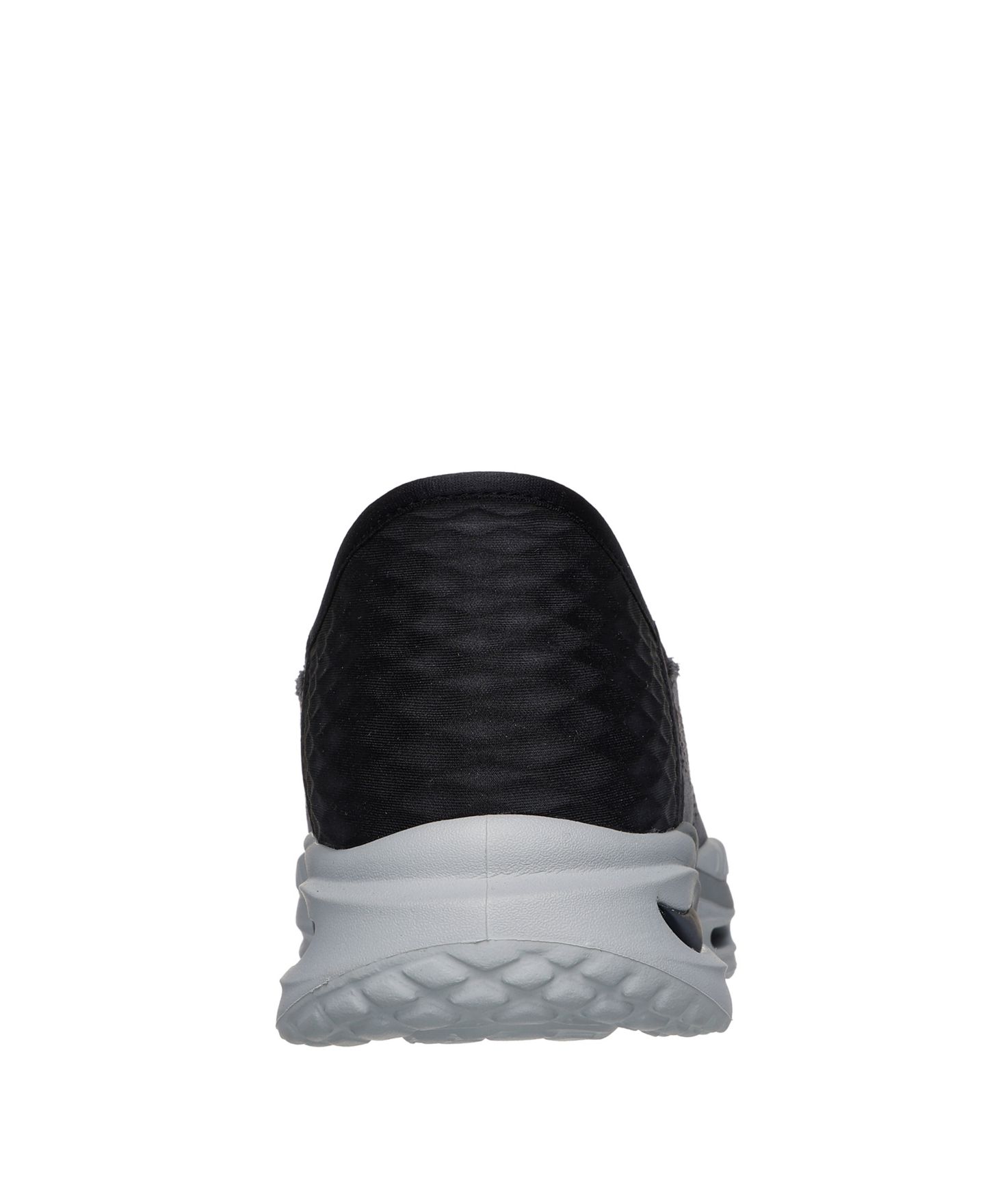Мужские кроссовки Skechers Slip-Ins Relaxed Fit: Arch Fit Orvan - Drex Casual Wide-Width Walking, цвет: Серый / Чёрный — фото 4