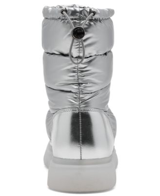 Women's Maribel Lug Sole Insulated Waterproof Snow Booties from Finish Line