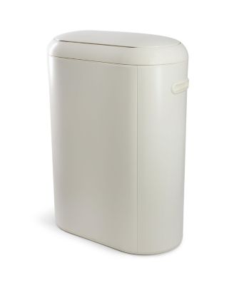 13 Gallon Automatic Sensor Hands Free Round Top Trash Can in Black