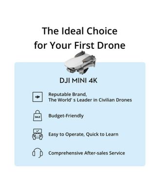 Mini 4K Drone Fly More Combo + 64GB Micro Memory Card + Landing Pad