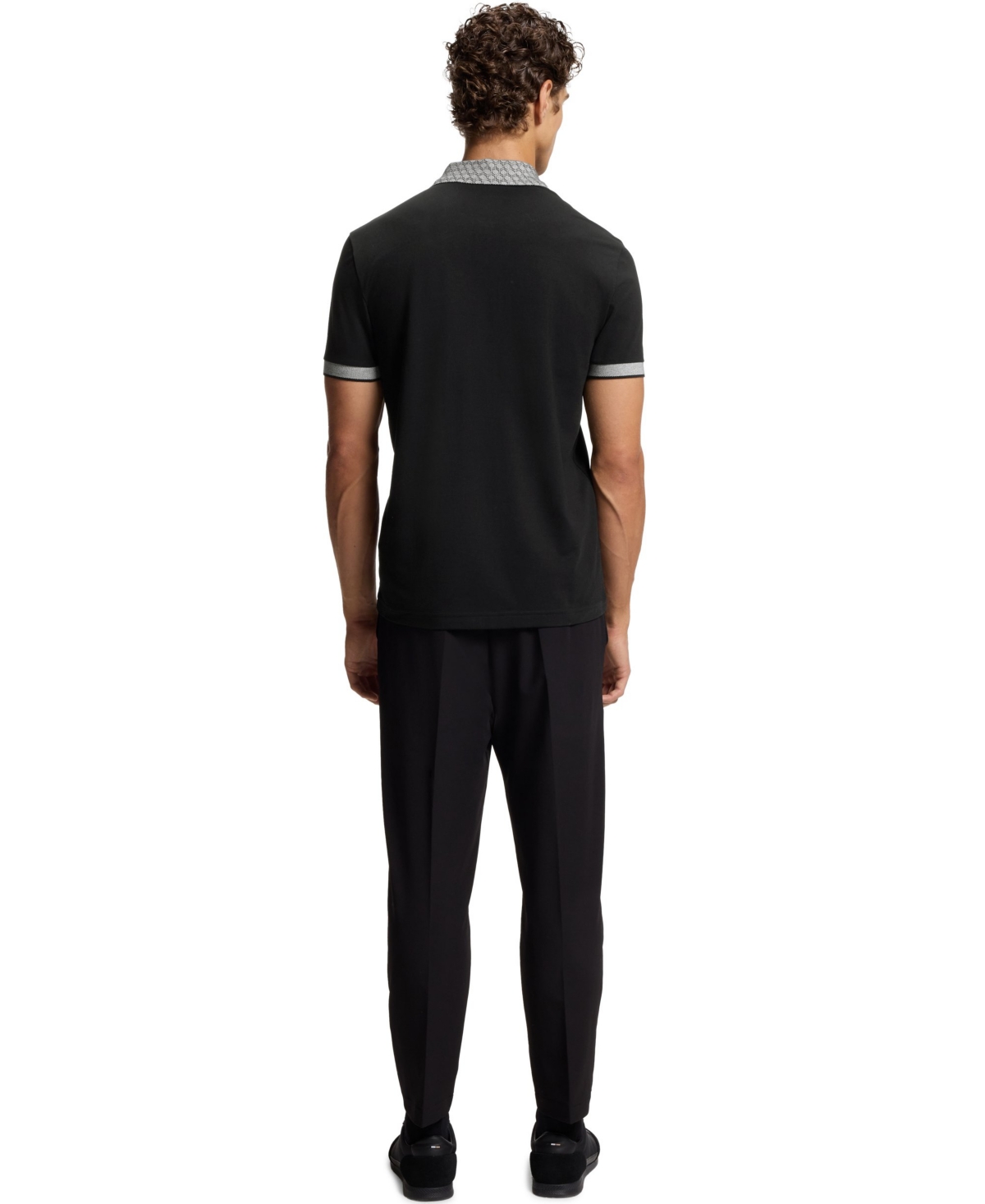 Boss by Hugo Men's Stretch Cotton Moisture Management Paddy Polo Shirt