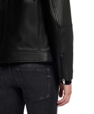 Men's Nappa Leather Regular-Fit Jacket