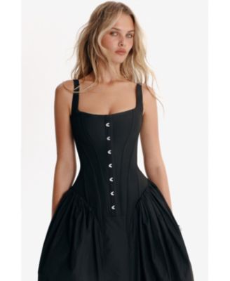 Women's Corset Midi Dress