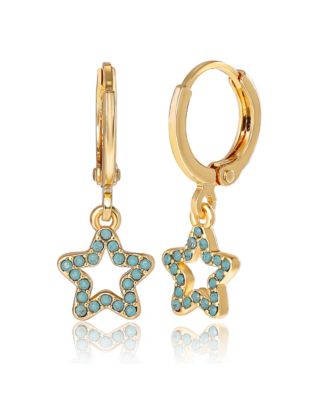 Gold-Tone Evil-Eye, Heart & Star Stud & Hoop Earring Set, 9 Pairs