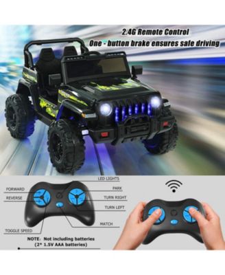 12V Kids Ride-on Jeep Car with 2.4 G Remote Control