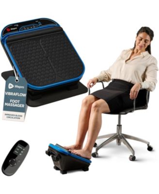 Foot Massager for Neuropathy - Heated Calf & Foot Therapy, Blood Revitalization