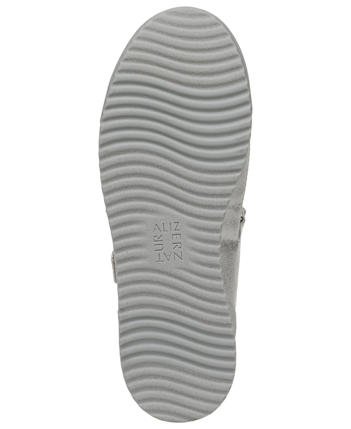 Женские кроссовки Naturalizer Greta Slip On Sneaker, цвет: Серый / Серебряная искусственная кожа — фото 5