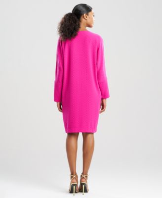Women's V-Neck Long-Sleeve Dress