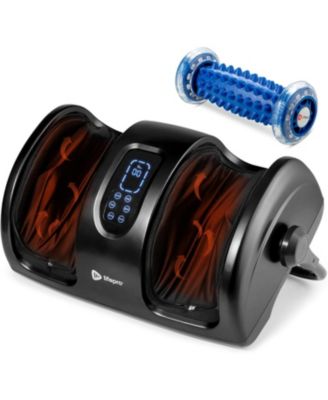 Shiatsu Foot Massager with Heat – Electric Foot Massager for Neuropathy, Deep Kneading Foot & Calf Therapy Machine