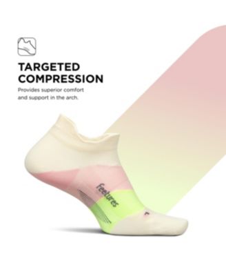 Men's Elite Ultra Light Cushion Ankle Socks - Sport Sock with Targeted Compression