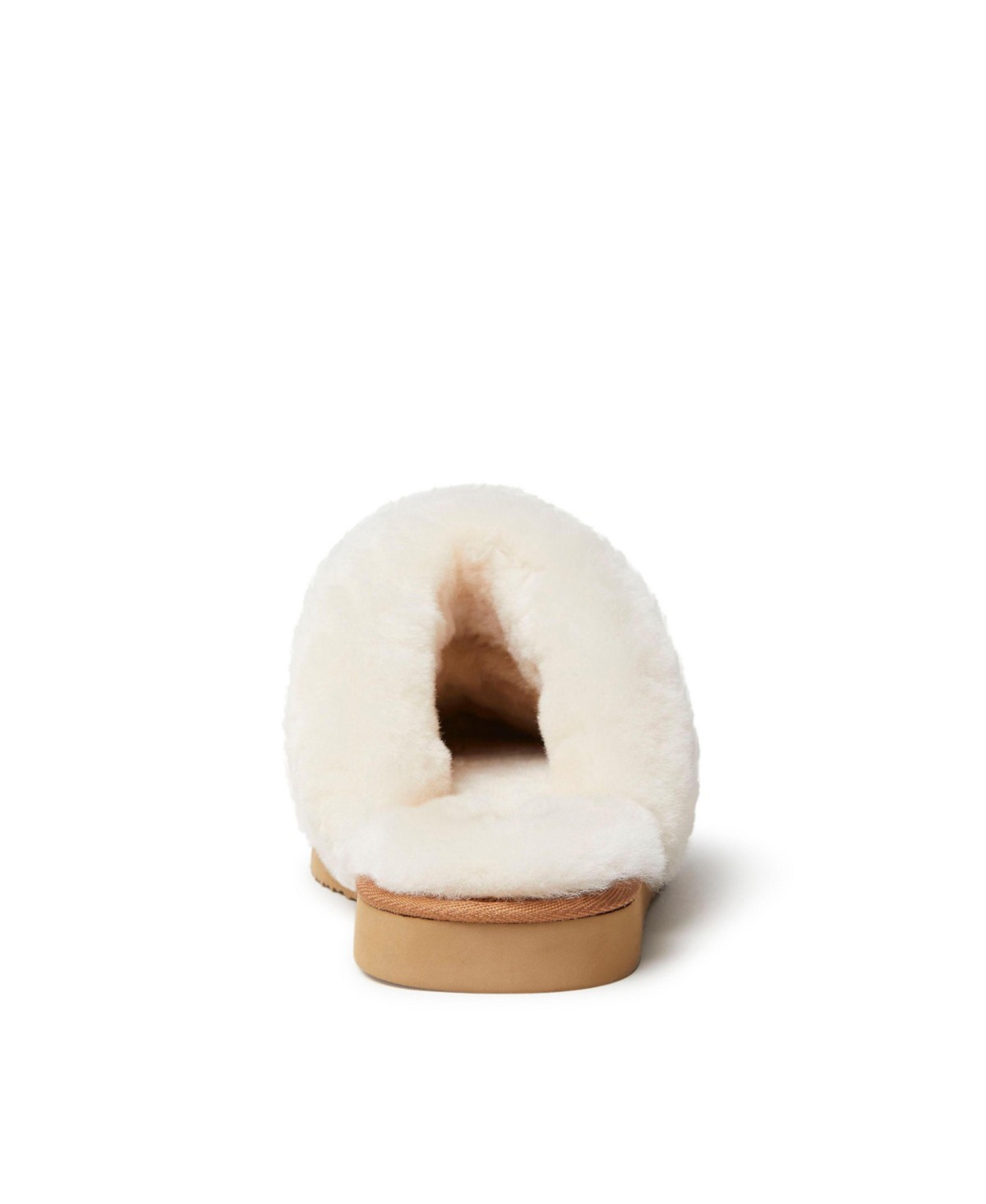 Женские Fireside by Dearfoams Women's Sydney Genuine Shearling Scuff Slipper — фото 8