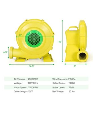 1100W Air Blower Inflatable Blower for Inflatable Bounce House