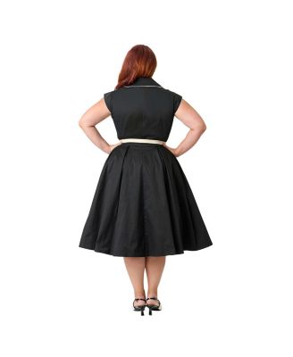 Plus Size Shirt Swing Dress