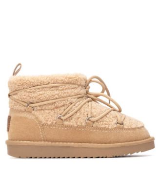 Women's Suede Comfort Ankle Booties By XTI