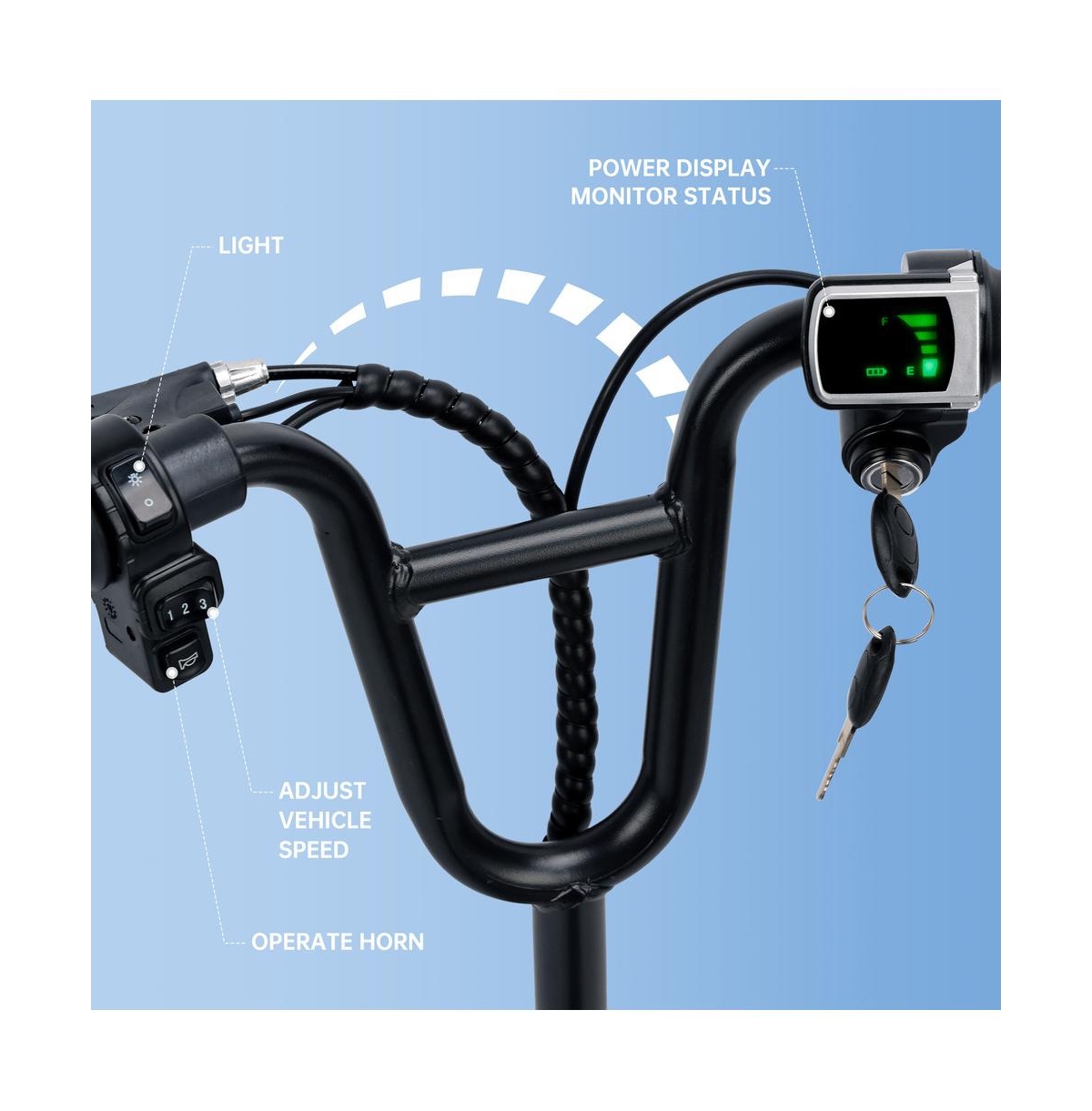 Artudatech 8 inch Kids Electric Scooter with 11 Mph, 12-Mile Range & 3 Speed Modes | Parent-Approved