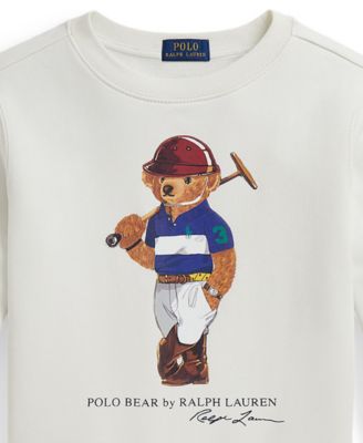 Boys' 2-7 Polo Bear Fleece Sweatshirt